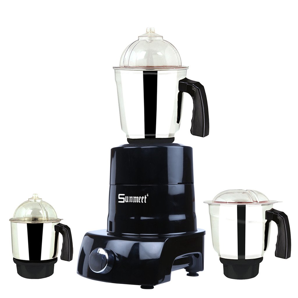 Sunmeet 1000 Watts Mixer Grinder 3 Jar (1 Medium Jar, 1 Large Jar and 1 Chuntey Jar) Direct Factory Outlet, Save On Retailer Margin.