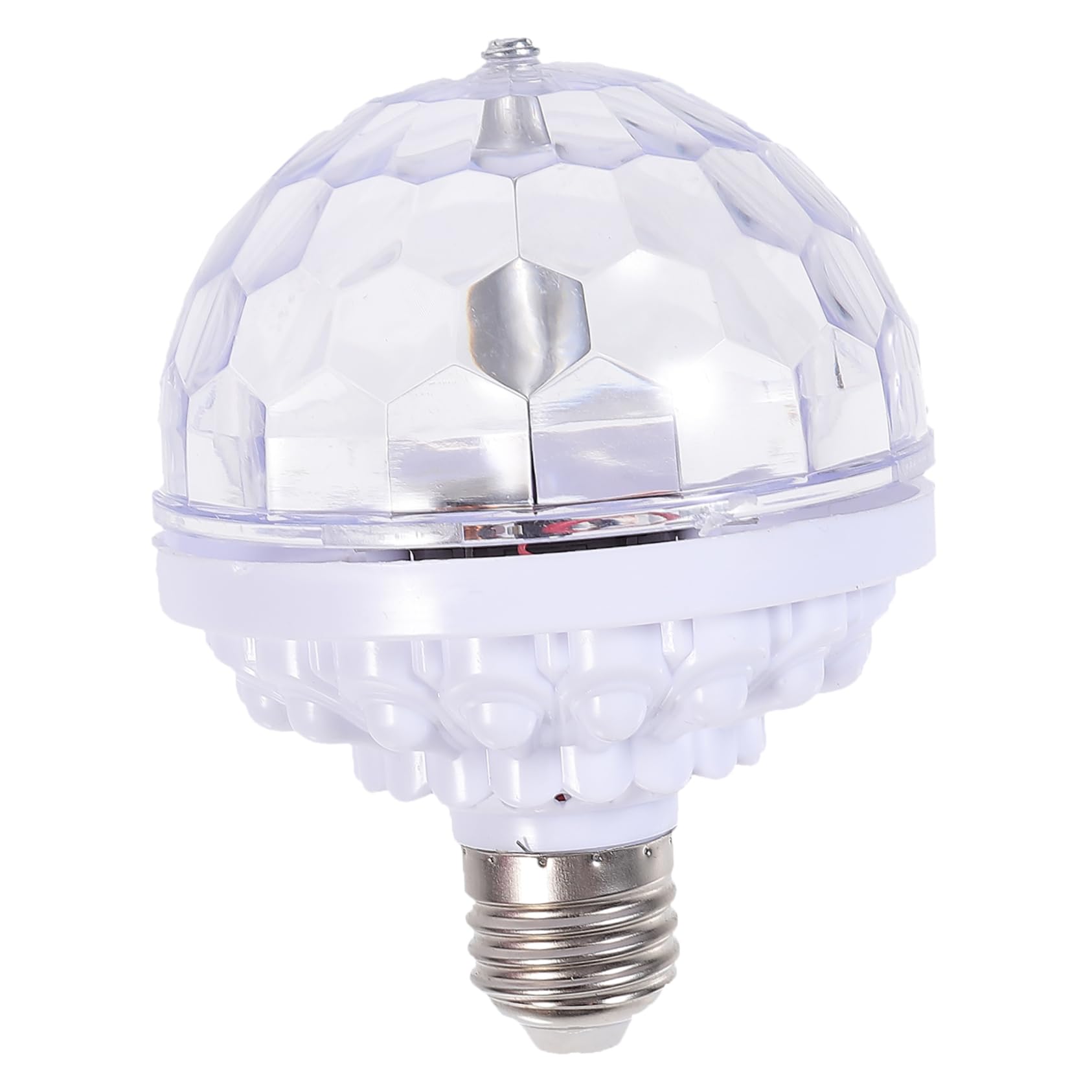 NUOBESTY 1pc Colorful Mini Led Rotating Lamp Six Bead Disco Light for Dj Parties Ktv Bars and Home Decoration Compact for Easy Installation and Vibrant Atmosphere
