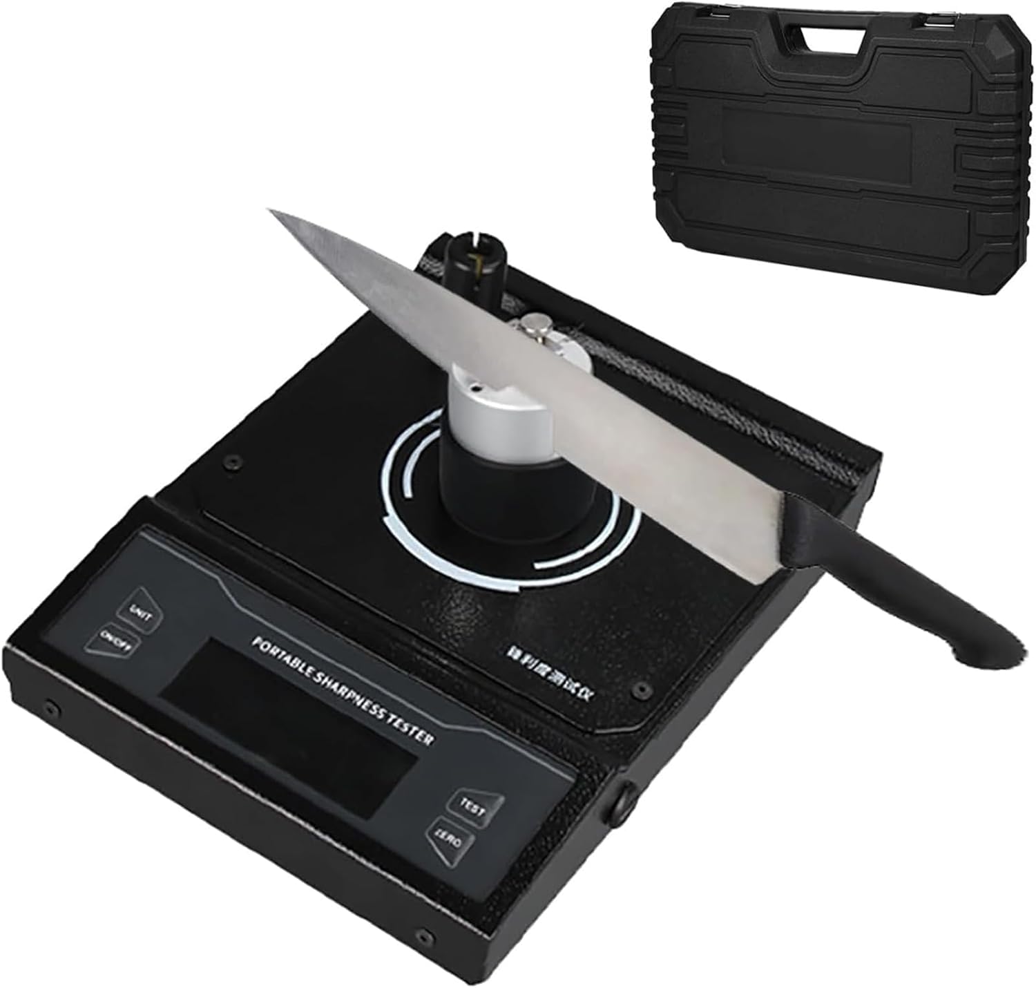 Tester di affilatura della lama, strumento di rilevamento del bordo affilato, intervallo di prova da 0 a 3 kg e risoluzione opzionale di 0,1 g/0,001 N, rilevamento del coltello di adsorbimento ( 0.1g)