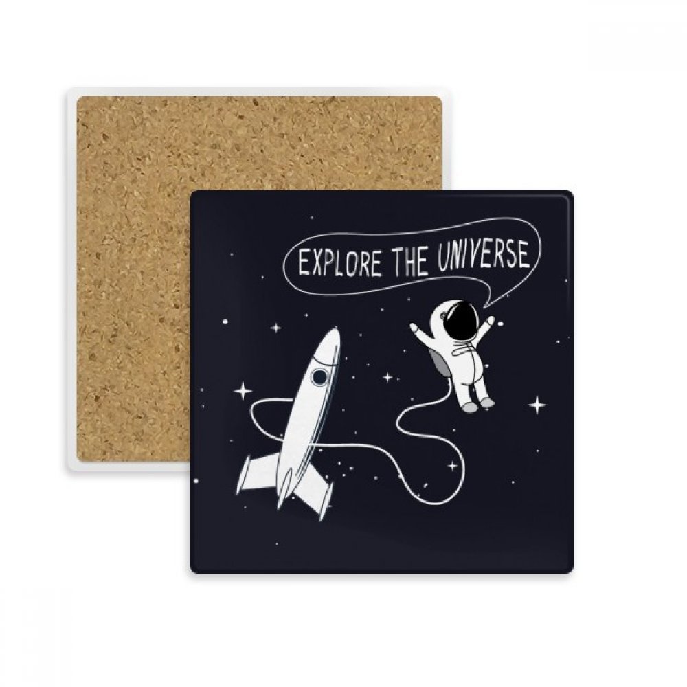 Coaster Univers cadeau idéal en pierre absorbante pour les proches