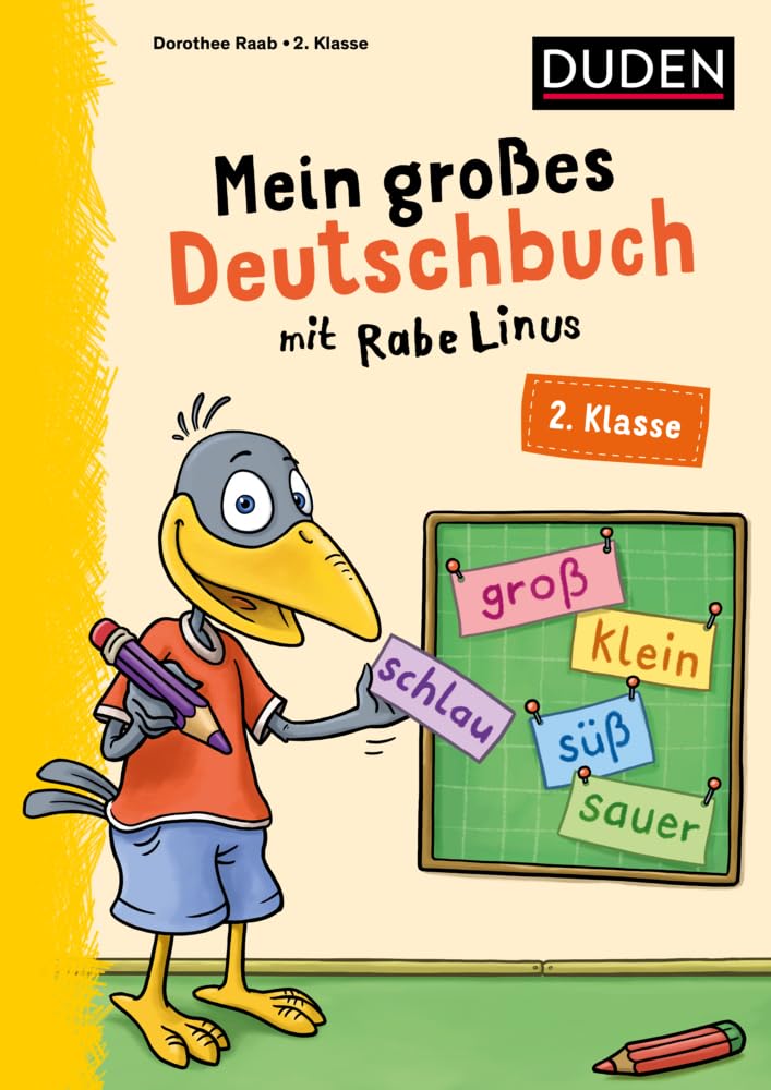 Mein großes Deutschbuch mit Rabe Linus - 2. Klasse: Übungen für die 2. Klasse