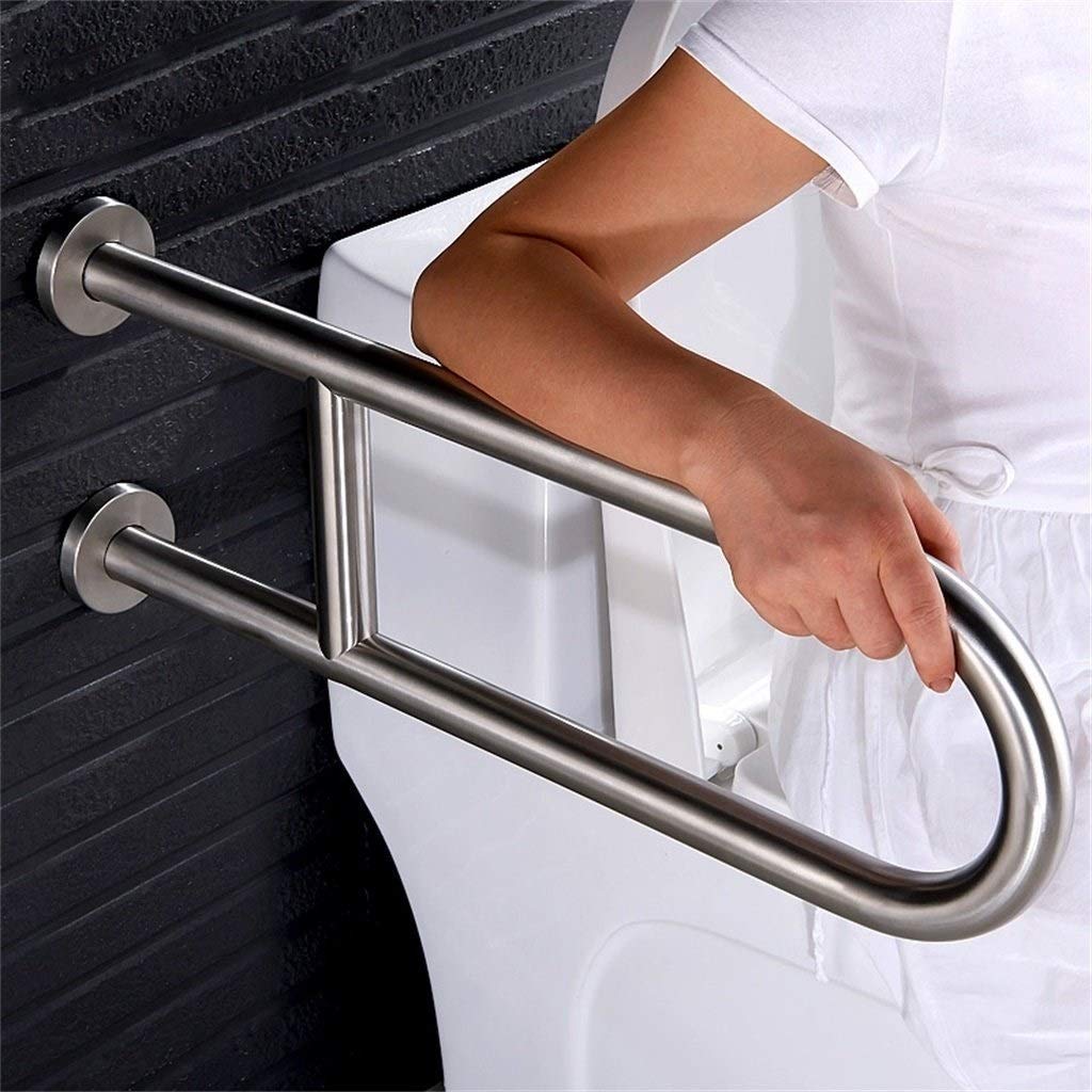 Barra de Agarre de Seguridad para Ducha Resistente sin Plomo para Bañera, Barra de Agarre de Acero Inoxidable en Forma de U, Barras de Seguridad para Ducha, Inodoro, Manija de Baño, Pasamanos An