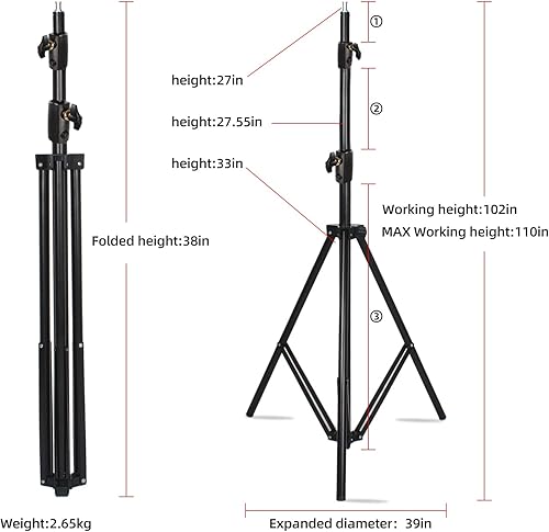 Miniatura 5 de Godox 2* SK400ii 800Ws Studio Strobe Flash Kit de iluminación: 2 unidades SK400II Monolight con soporte Bowens para fotografía y grabación de video