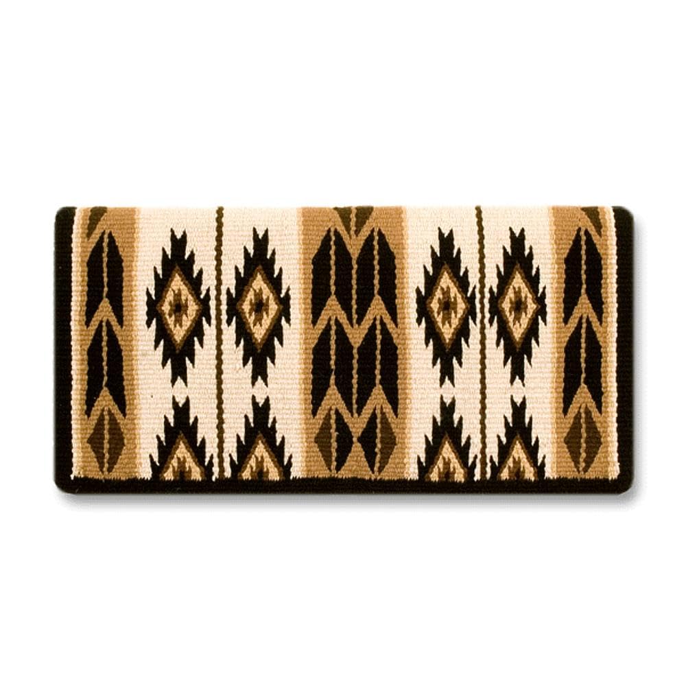Mayatex 1466-2 Flying Eagle Chocolate Wool Saddle Blanket
