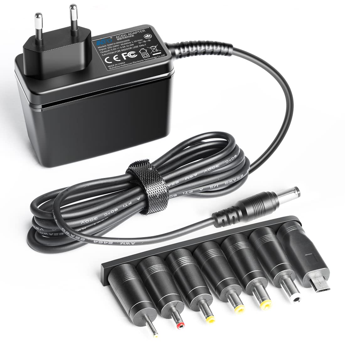 KFD 5V Alimentation Chargeur pour Enceinte Portable Sony SRS-XB30 SRS-XB30L SRS-XB30W SRS-XB30B SRS-XB30R SRS-XB30G AC-E0530 AC-E0530M AC DC Adaptateur