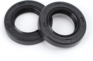 GOFIRA 2Pcs 15x25x5mm Nitrile Rubber Oil Seals Double Lip Spring for CFmoto CForce ZForce UForce 500-1000 OEM 0180-065002