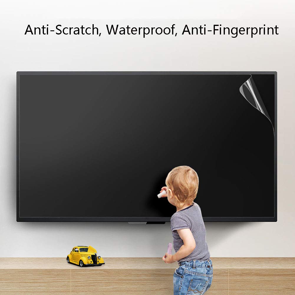Pellicola salvaschermo per Monitor Anti Luce Blu da 75" 77" 82" 85" Pellicola filtrante antiriflesso per Schermo Curvo, Superficie smerigliata AntiGraffio (85inch 1902x1089mm)