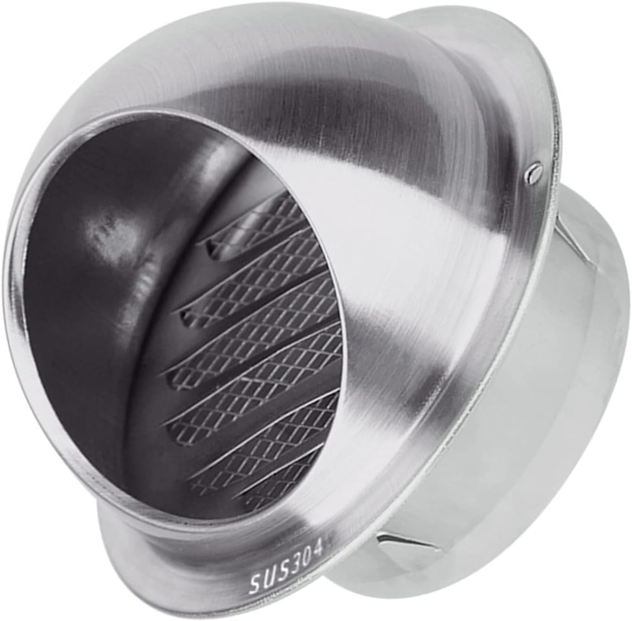 Exhaust Dryer Vent Cap, Round Soffit Air Vent, Louvered Vent Hood, 250mm, 300mm, and Not Easy to Break, Wall Or Ceiling Mounted for Bathroom, Room Exhaust and Ventilation Use
