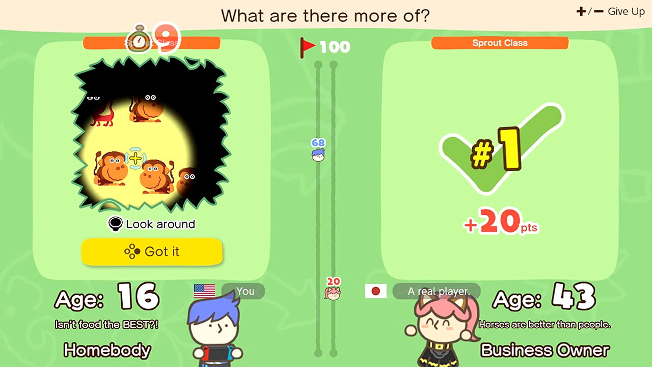 Big Brain Academy: Brain vs. Brain - Nintendo Switch : Nintendo of America: Everything Else