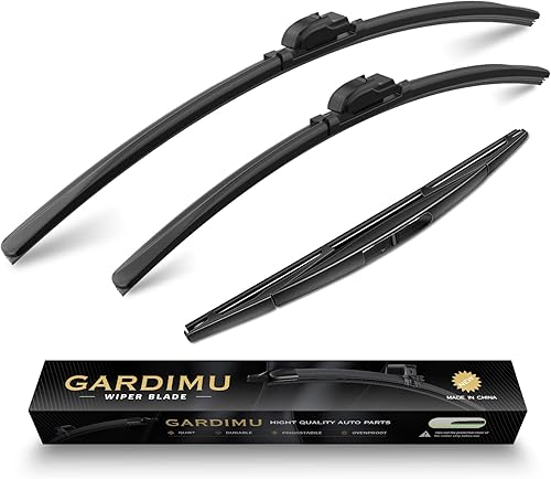 Limpiaparabrisas delantero y trasero, 3 piezas de limpiaparabrisas delantero y trasero, repuesto para Subaru Outback 2015-2019, limpiaparabrisas de disponible en Yaxa Colombia
