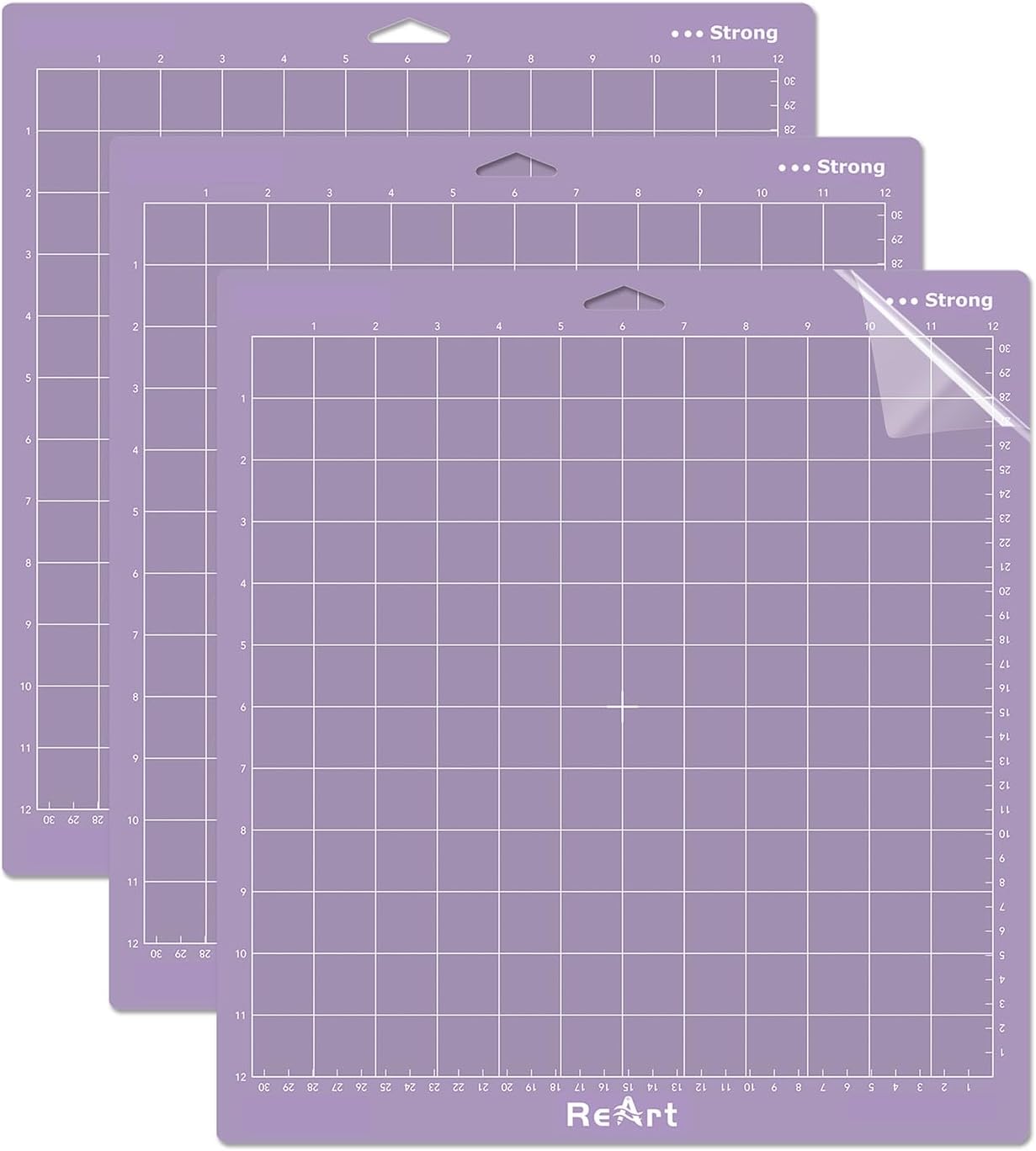 Strong Grip Cutting Mat 12x12 inch 3 Pack