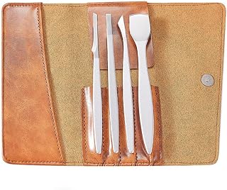 Pedicure Knife Set Ingrown Toenail Foot Care Tools Stainless Steel Nail Nippers Clipper Remover Kit For Feet Tools,7 pcs,A(4 Pcs A)