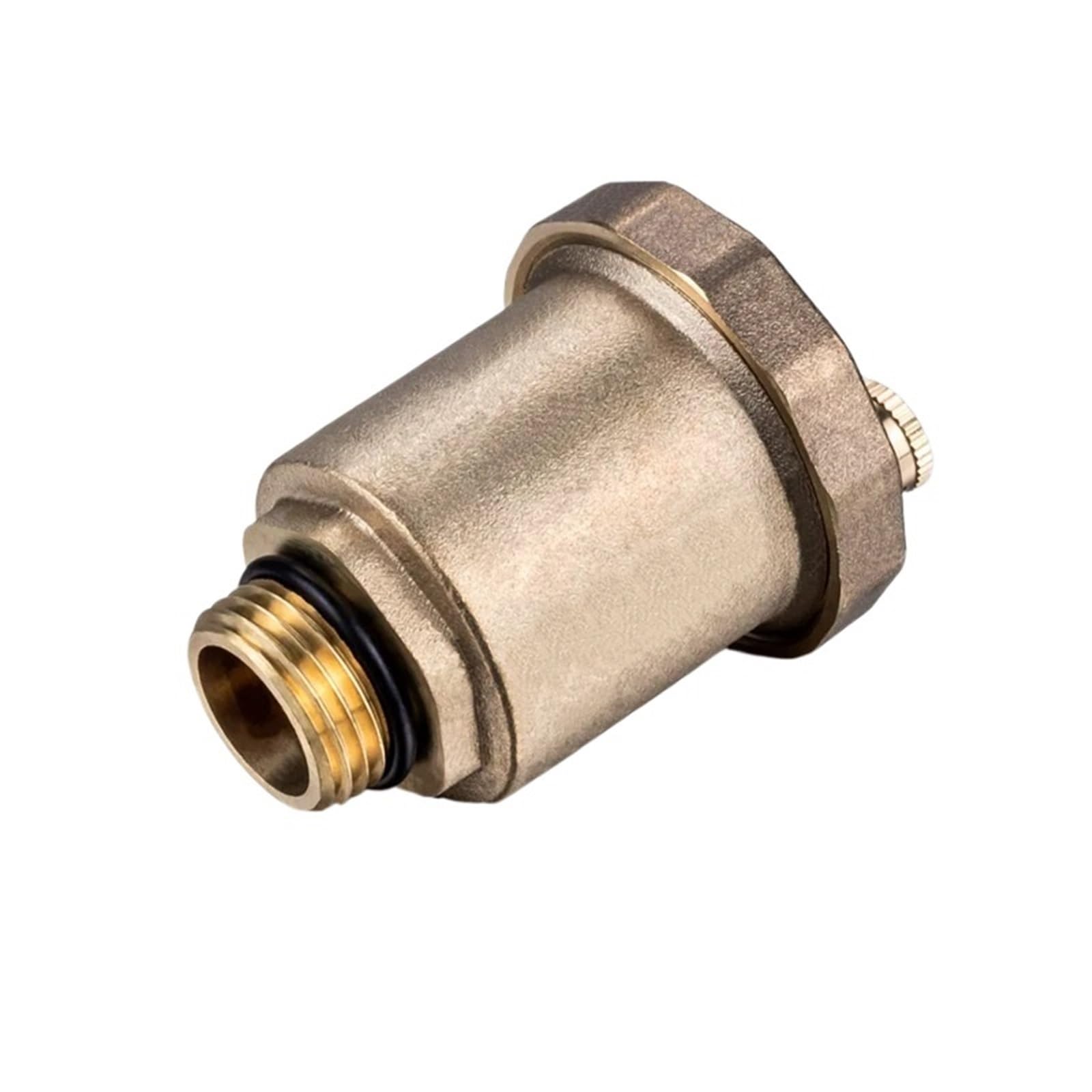 Válvula de Alivio de presión automática de latón de 1/2", 3/4" y 1" for Sistema de Calentador de Agua Solar, válvula de ventilación de Aire automática con Rosca Macho(DN25)