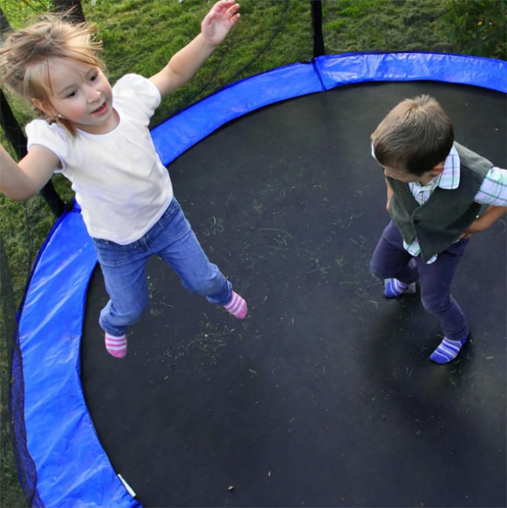 Cuscino di Protezione per Trampolino, Ø 183 244 305 cm Cuscino di Sicurezza di Sostituzione, Copertura del Bordo del Trampolino, Resistente ai Raggi UV & Antistrappo Accessori Trampolino