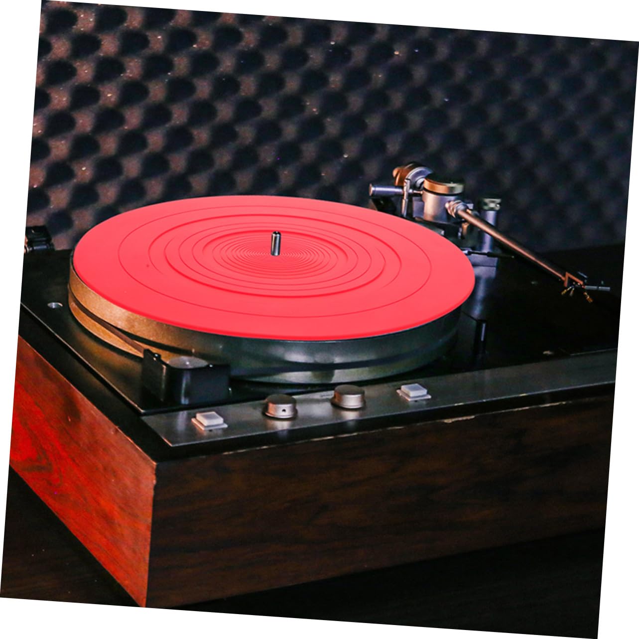 Tappetino in Silicone Antistatico Protezione Delicata per Dischi in Vinile 2 Pezzi