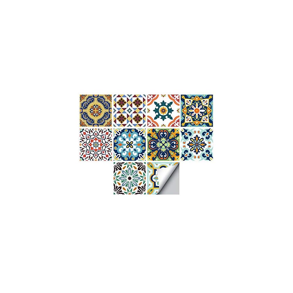 Buy Floor Wall Tile Transfers Sticker for Home Decor, Peel & Stick self