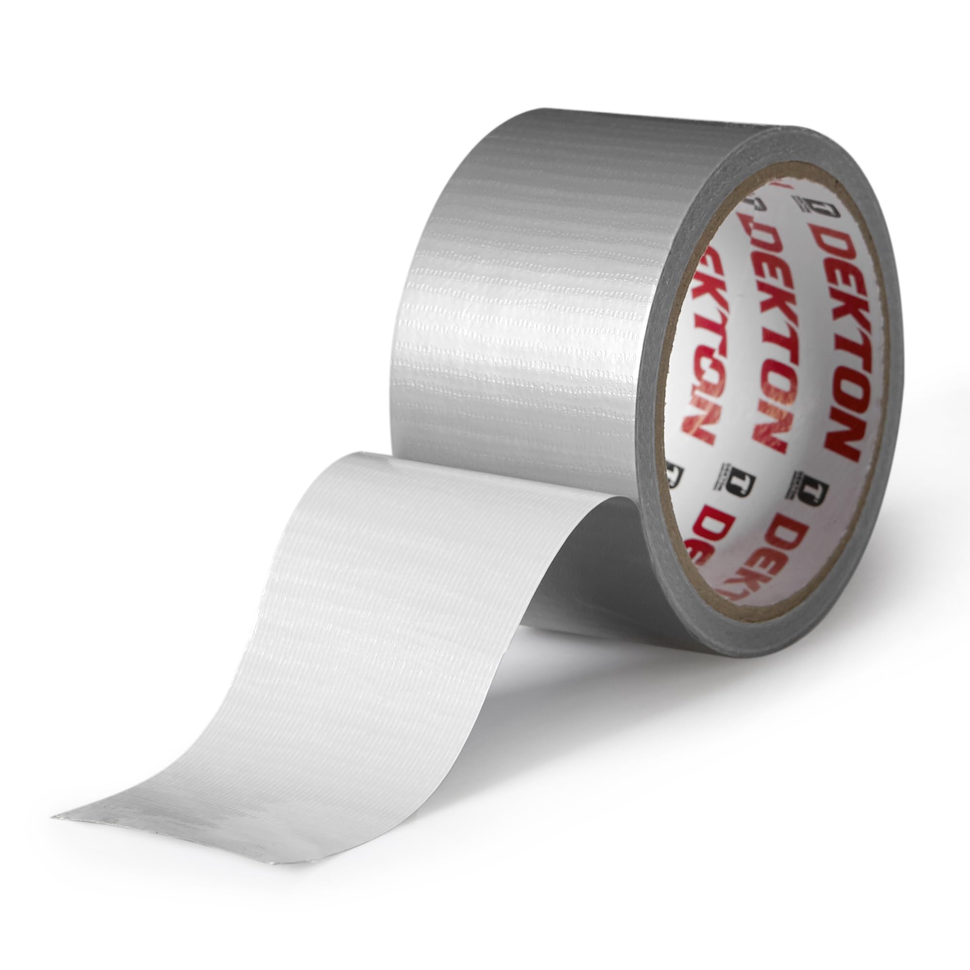 Dekton 50M X 50MM Strong Contract Grade Duct Tape | Up to 600V Protection | Self-Fusing Adhesive PVC Tape | Water Resistant for Durability | All Weather Tape | Strong, Reliable, and Long-Lasting
