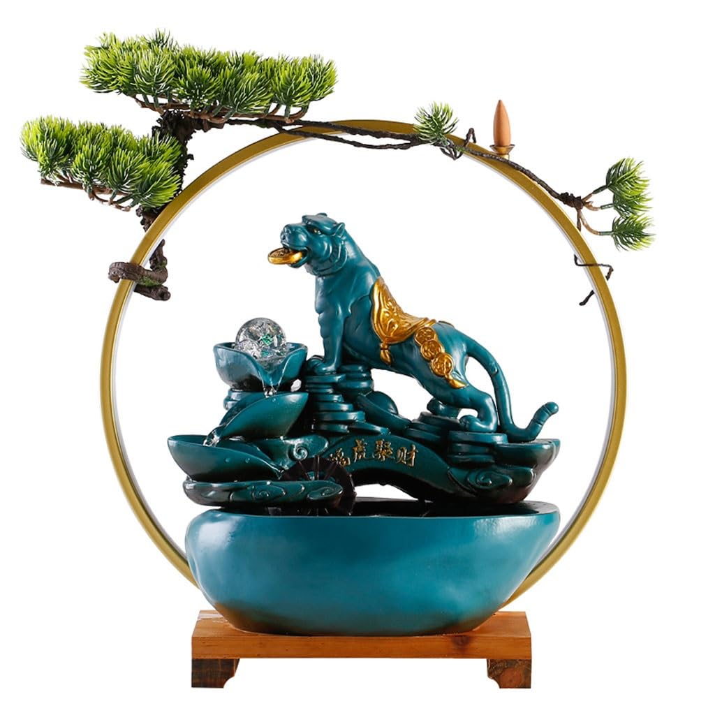 Fontaine d'eau en céramique TUSUOD pour bureau et maison zen