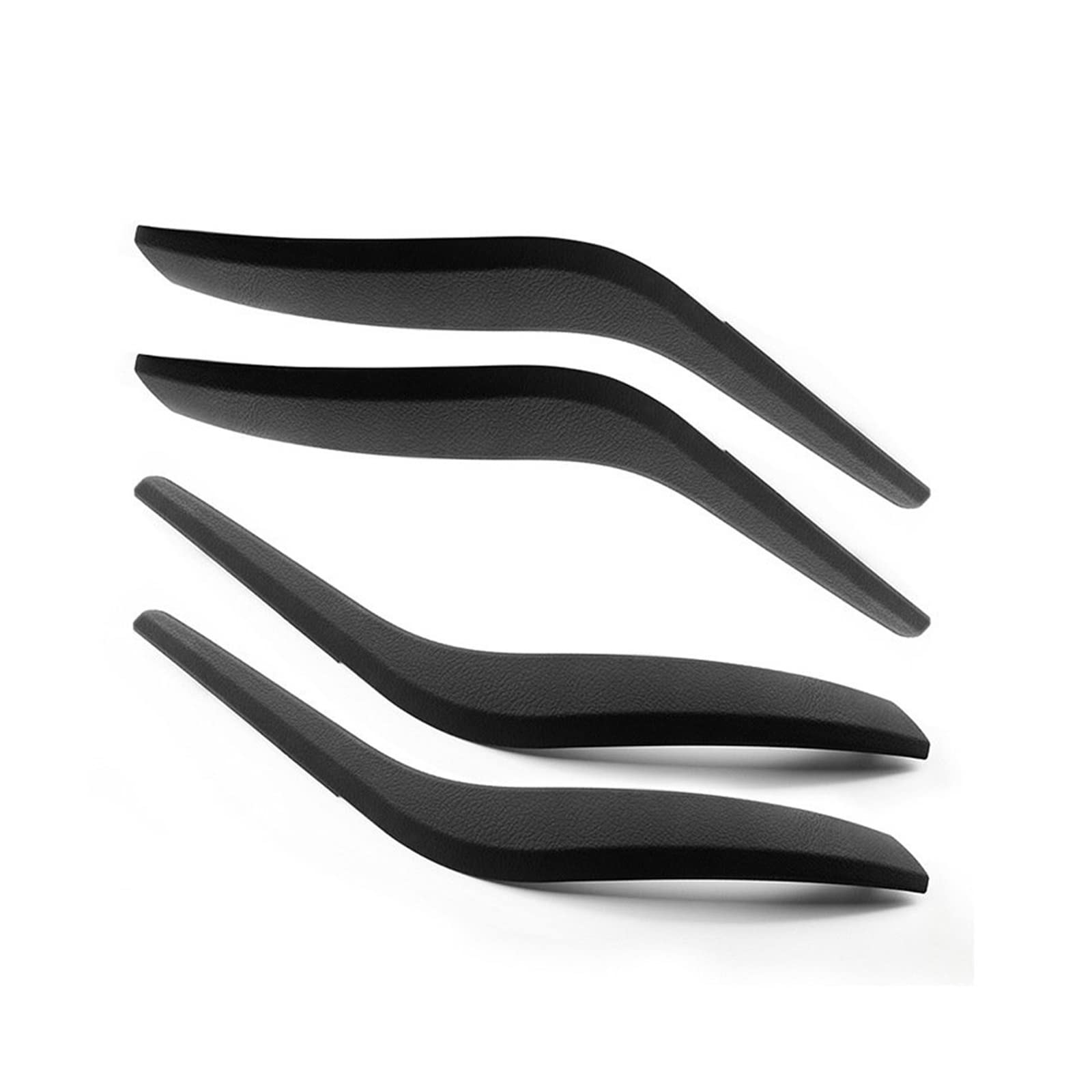 FANGZIQF Inner Door Pull Handles for X1 for E84 2010-2016 Car Interior Door Pull Decorative Cover(Dermatoglyph-Black)