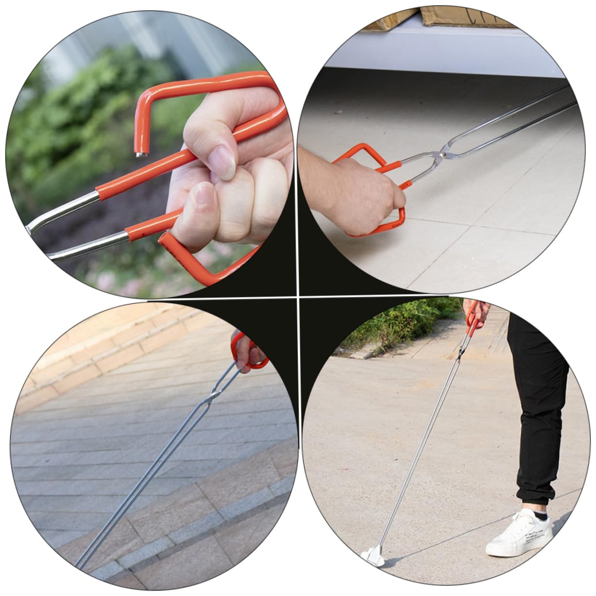 Hand Grabber for Reaching Trash Heavy Duty Unger Grabber Stainless Steel Garbage Tool