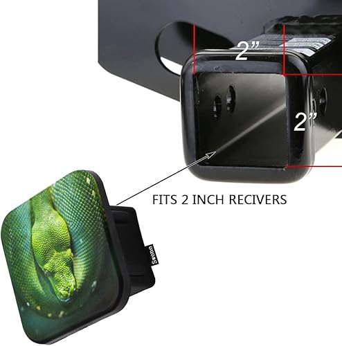 Miniatura 107 de Swono Cubiertas cuadradas de enganche para receptor, diseño de girasoles amarillos, girasoles amarillos, cubierta de tubo de enganche de remolque