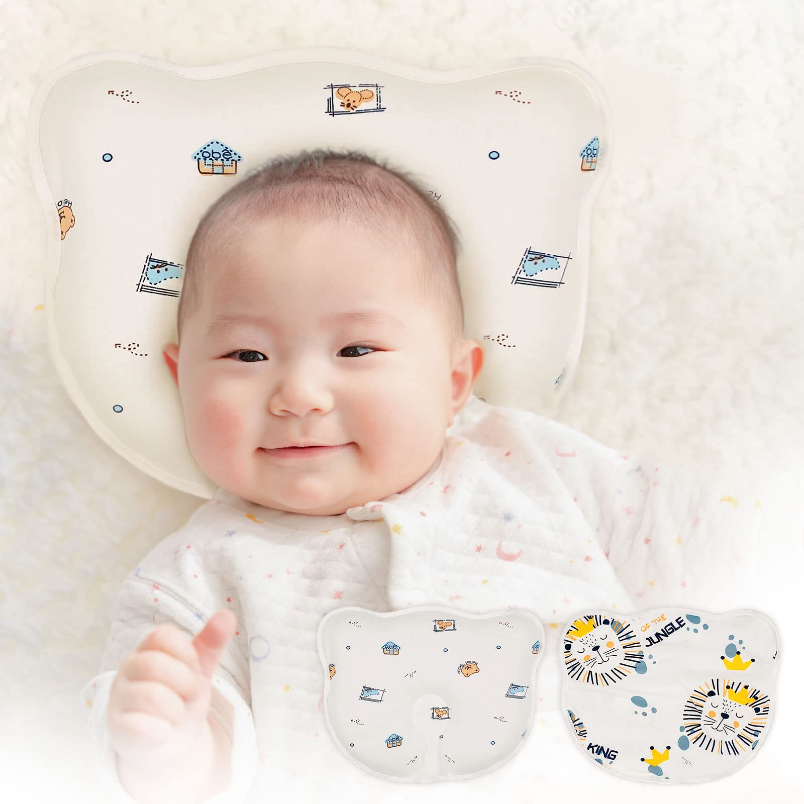 【 完成品確認ページ 】ひま様 Amazon.co.jp: L'e Bee べびーまくら ベビー枕 絶壁防止 頭の形矯正