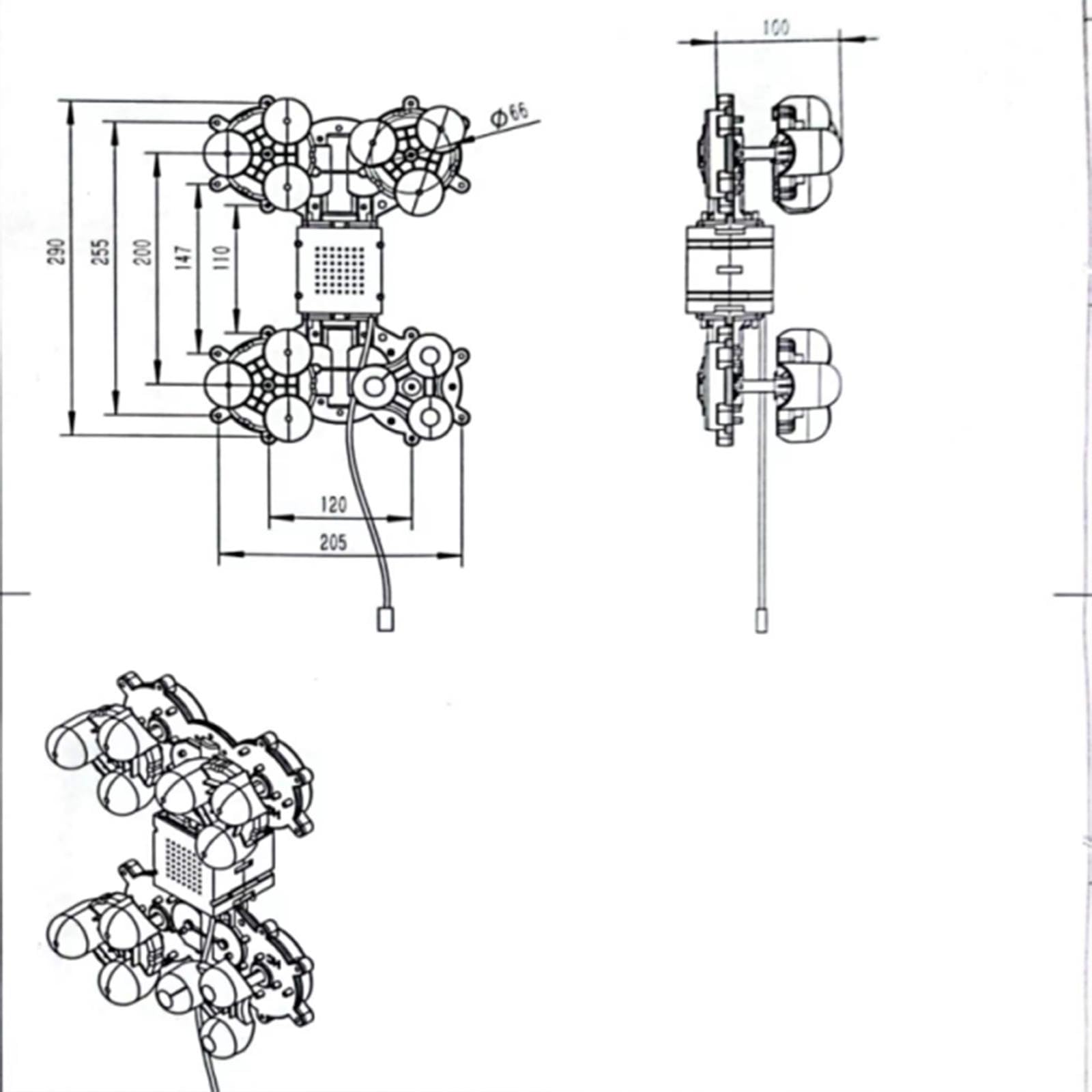 Conjunto de Motor de Movimiento para Sillón de Masaje Fácil de Instalar Alto Rendimiento Reemplaza Directamente Accesorios Movimiento Del, Cuello
