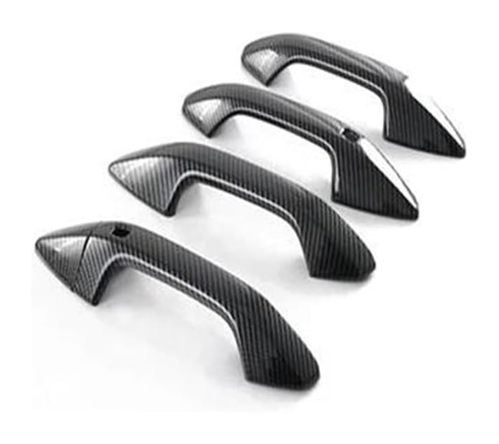 Hckclmbmzw Carbon For Kia For Sportage Nq5 2021 2022 2023 Car Accessories Exterior Door Handle Bowl Trim Cover Frame Door Handle Cover(Carbon)