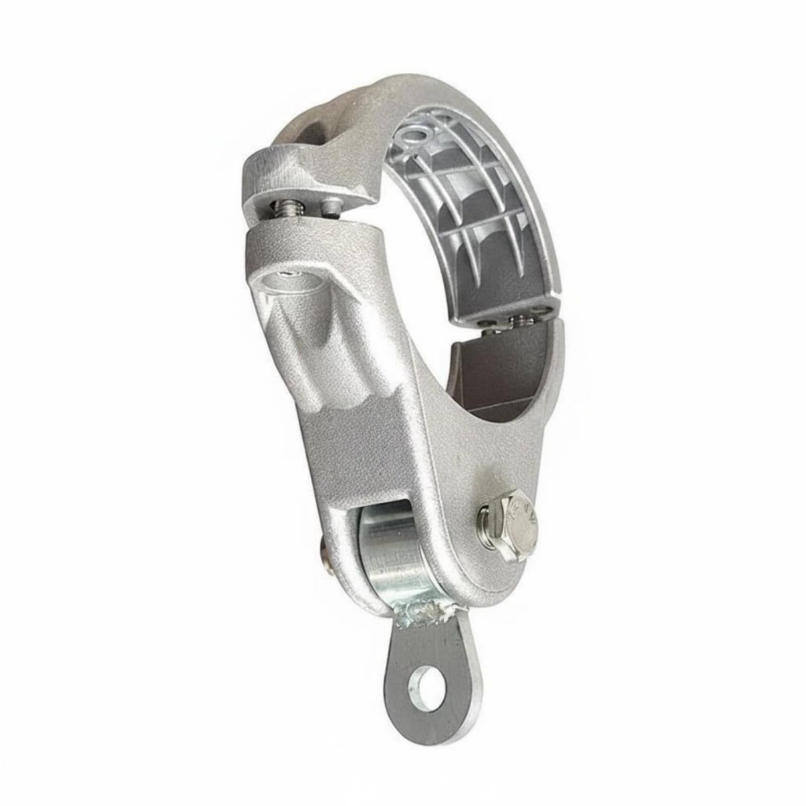 SECRET DESIRE Pivoting Swing Hanger Clamp Aluminum Alloy Tube Frame Clamp Bolt-and-Nut Fasteners Swing Hook Metal, 89MM, without Hook-image-10