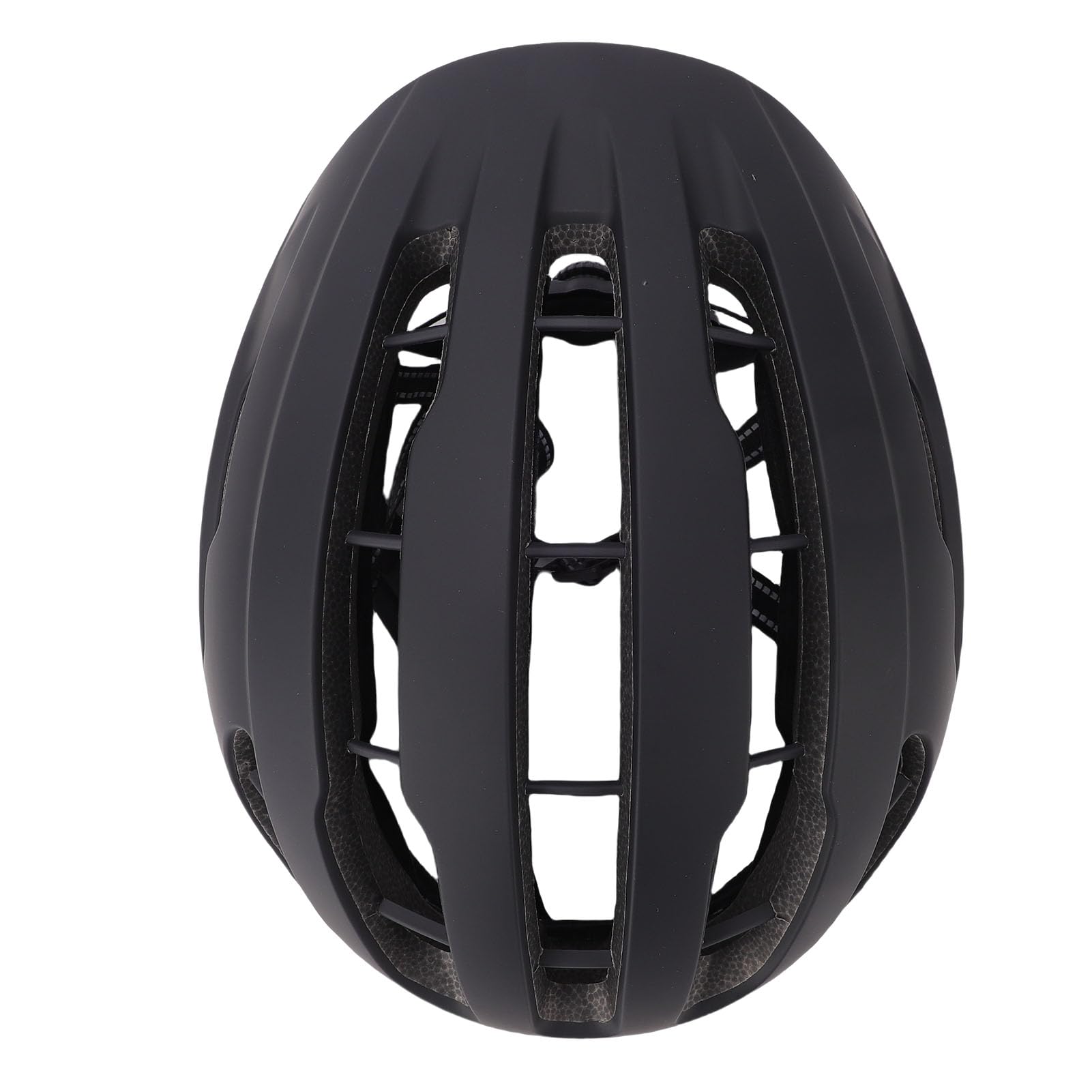 Topiky Casco de Ciclismo Ajustable, Transpirable, Ligero para Ciclismo de Montaña y Carretera, Color Negro