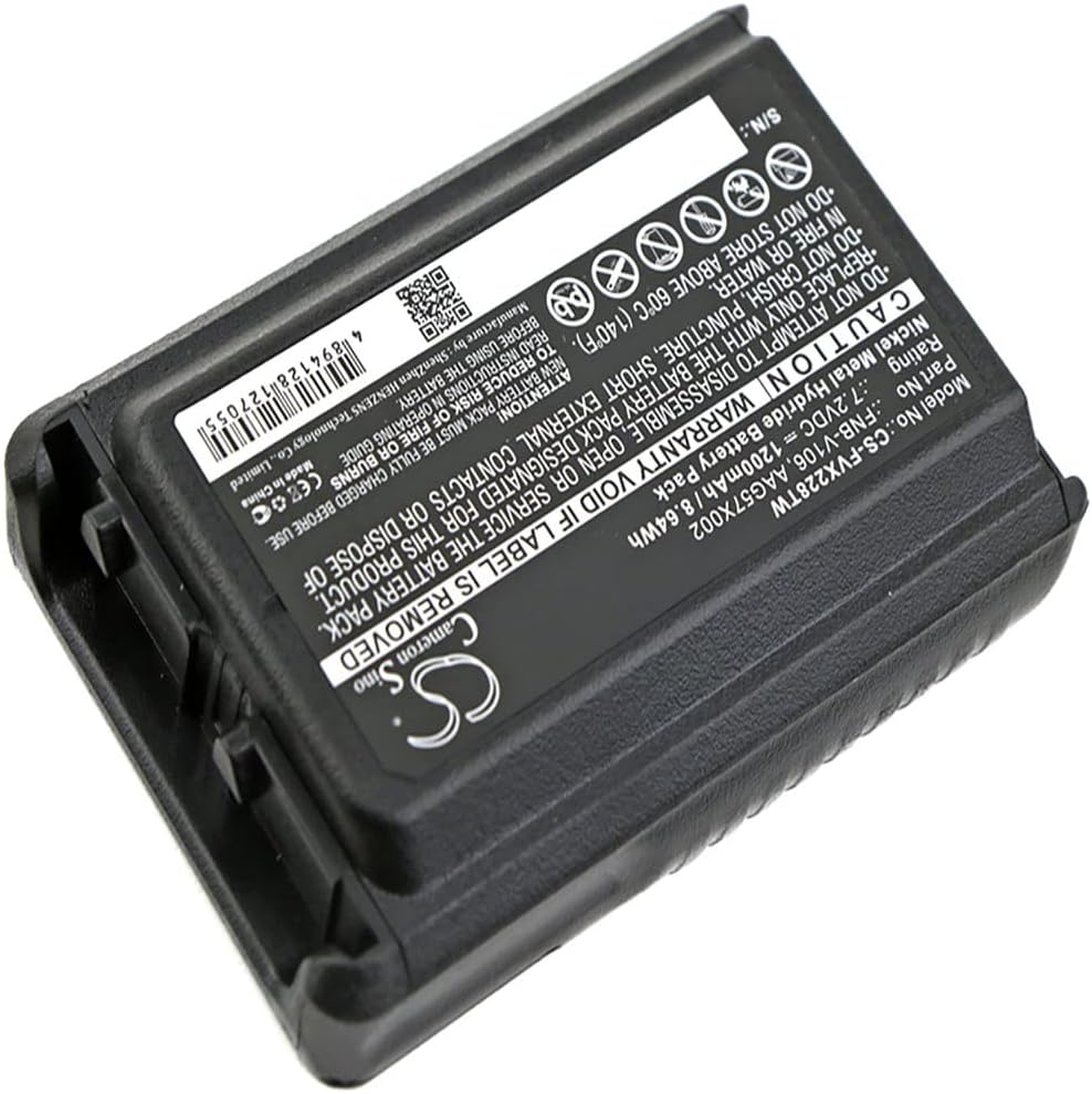 Cameron Sino New 1200mAh Replacement Battery Fit for Bearcom BC-95