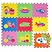 Produktbild LittleTom Baby Puzzlematte Ab Null Kinder Spielmatte Eva Krabbelmatte Fahrzeuge
