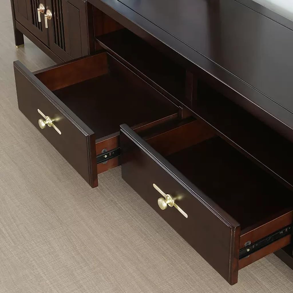 ♫テレビボート２drower TV cabinet TV Stand with 2 Drawers, Entertainment Center with