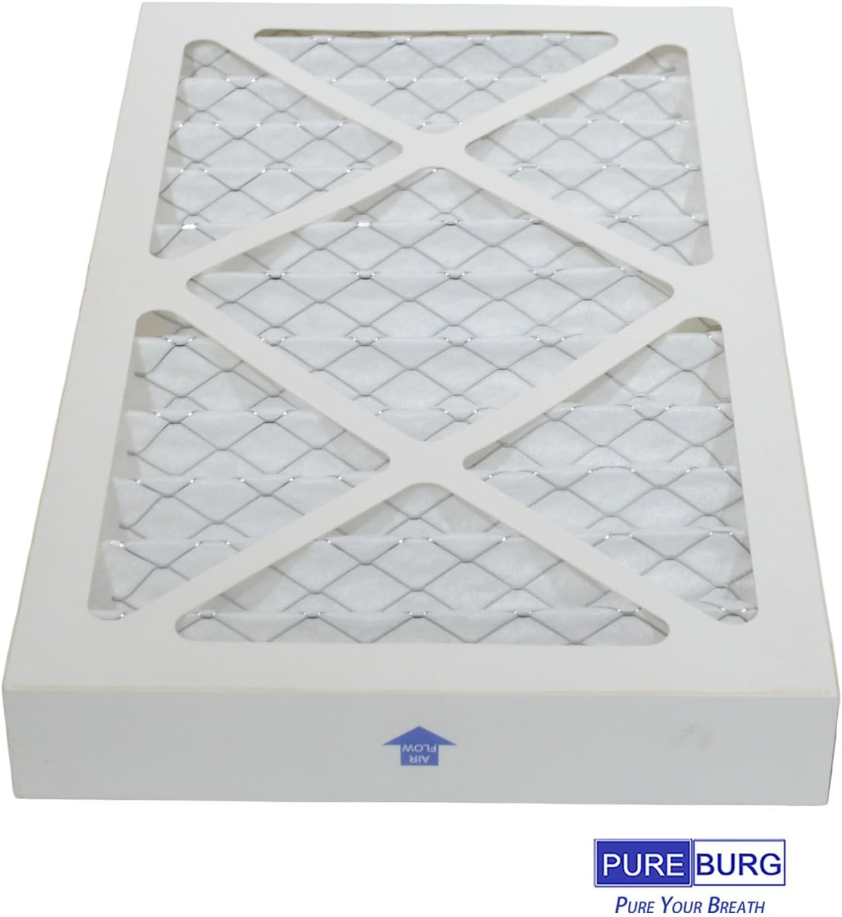 PUREBURG Replacement Filter Compatible with WEN 3410 & POWERTEC AF4000/AF4001, Shop Fox W1830 Air Filtration System, 4-Pack 5 Micron Filtration Grade For Air Clean