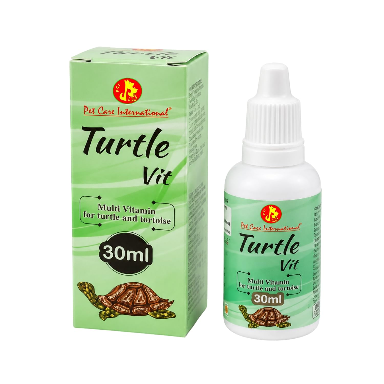 Pet Care International (PCI) Turtle VIT Drop to Provide Essential Vitamins and Nutrients to Turtle for Better Healthy Healthcare (Pack of 2) (30ml)-picture-10