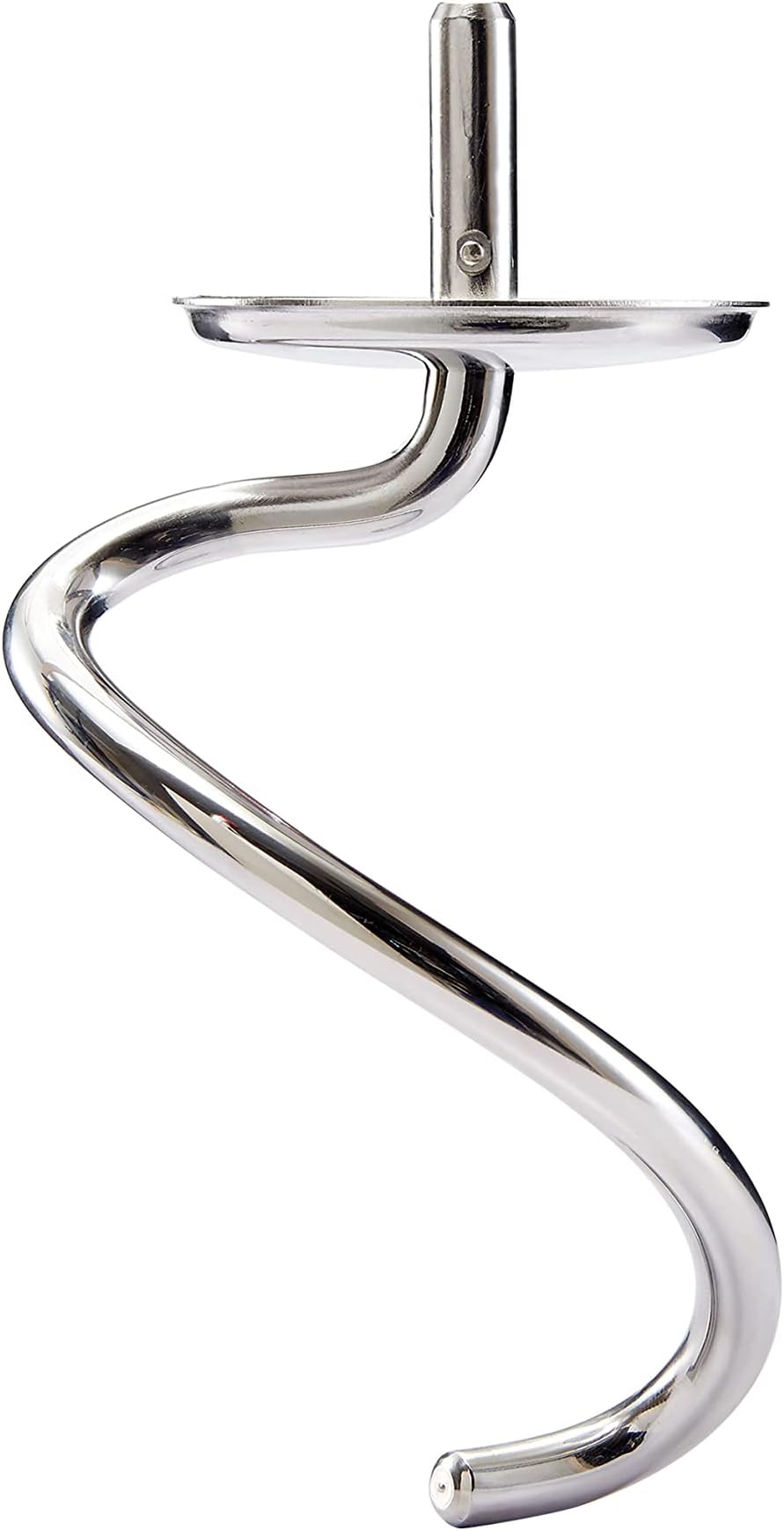 Kenwood KAT52.000SS Stainless Steel Dough Hook, Accessories for Kenwood Kitchen Appliances, Food Processors, Mixing Hooks Suitable for All Chef Food Processors, Dishwasher Safe, Stainless Steel,