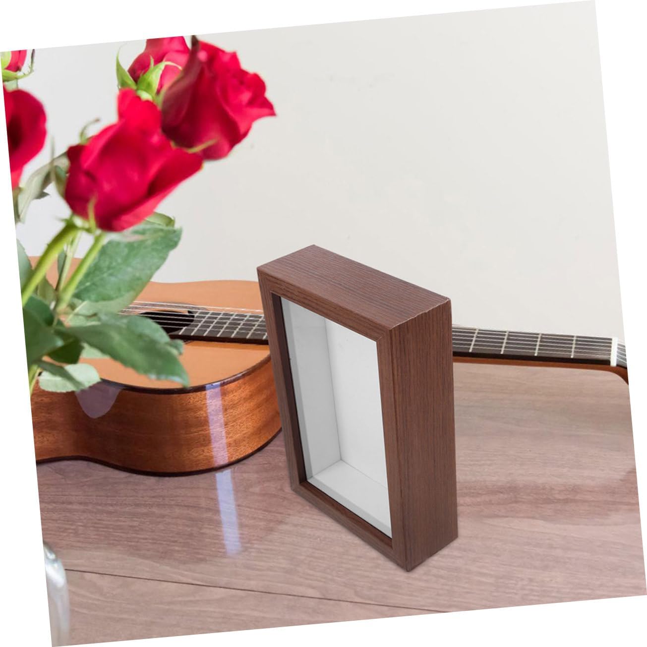 4pcs Shadow Photo Frame for Dried Flowers Wooden Display Box for Keepsakes DIY Decorative Frame for Home Decoration and Nature Enthusiasts