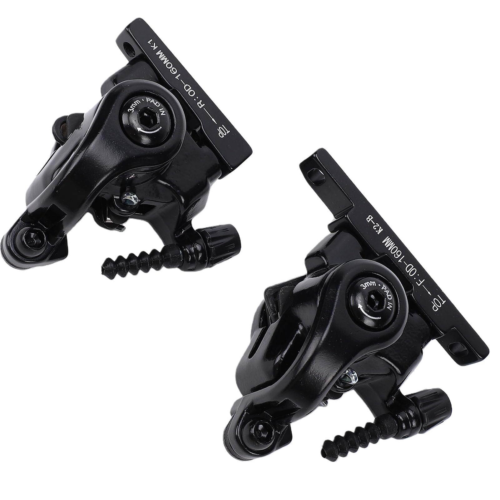 Frenos de disco de montaje plano para pedalear seguro con tu bici plegable