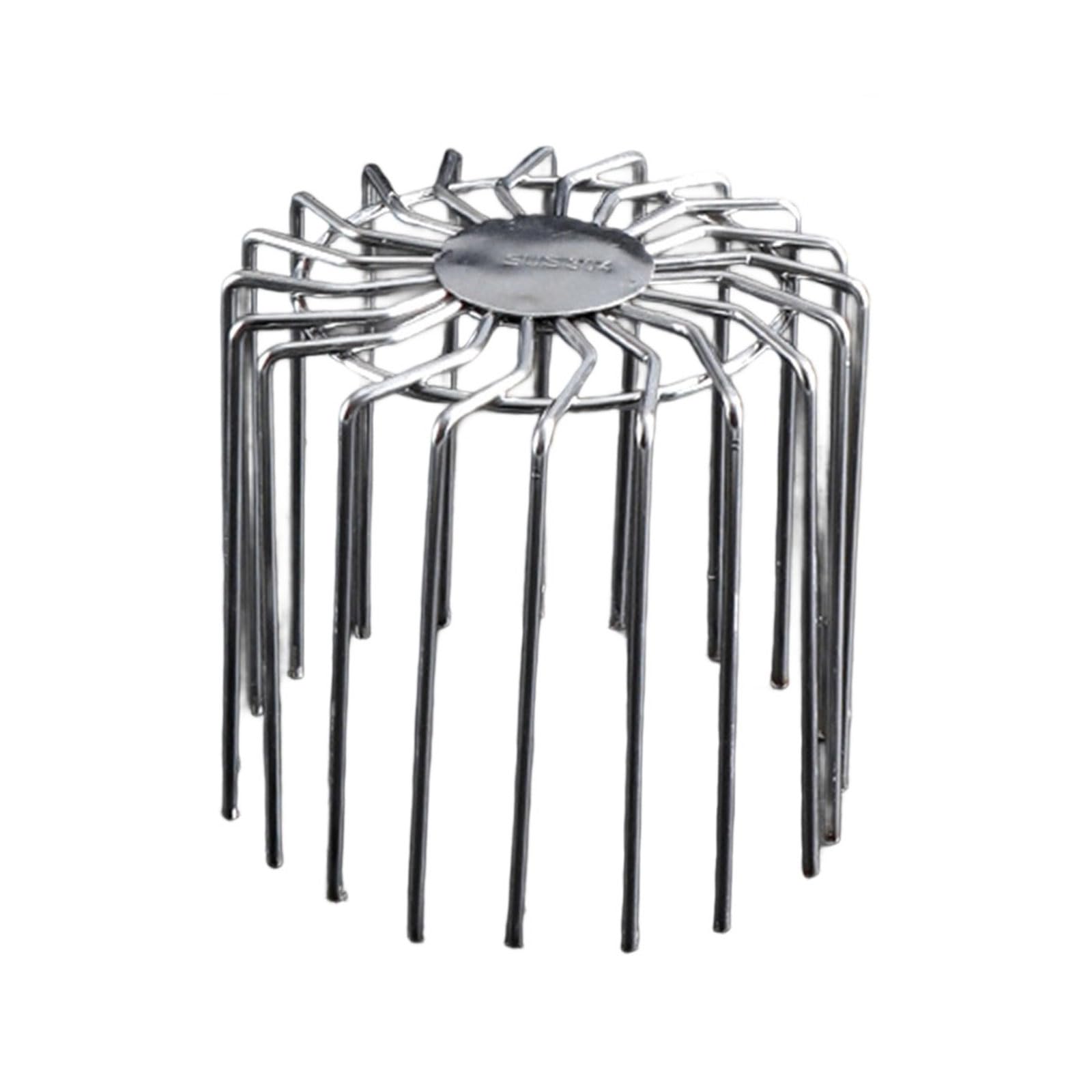 Hdoytxxm 110Mm Stainless Steel Meshes Cover Debris Outdoor Balcony Drainage Cover Anti-Blocking Gutter Guard Rain Pipe Caps Debris Anti-Blocking Gutter Guard Downpipe Strainer Rain Pipe Caps