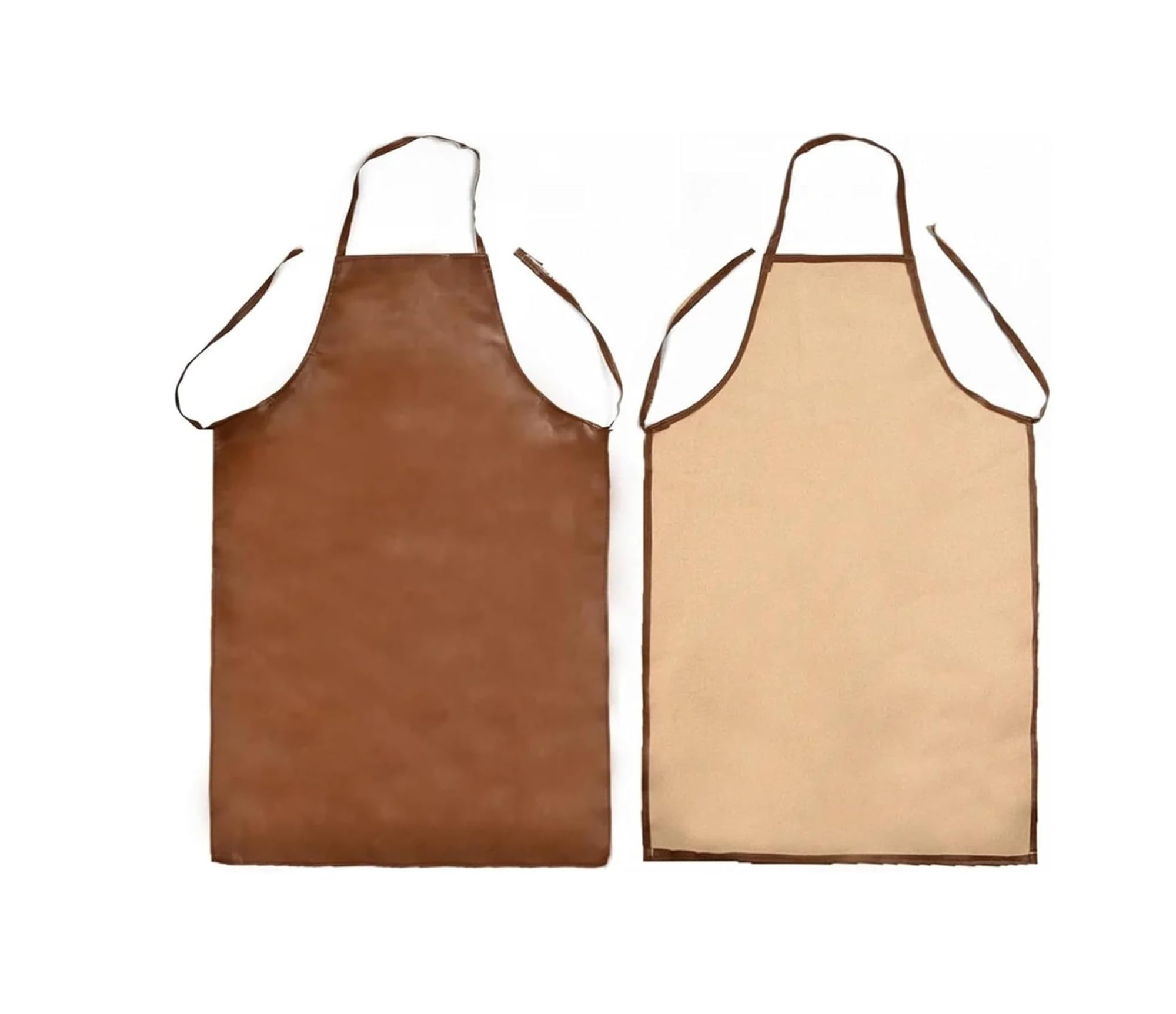 Tablier en PU, Tablier de Soudage en PU 100 × 65CM Lavable Isolation Thermique Soudage Protéger Tabliers Soudeur Thermique Porte 1 pièce