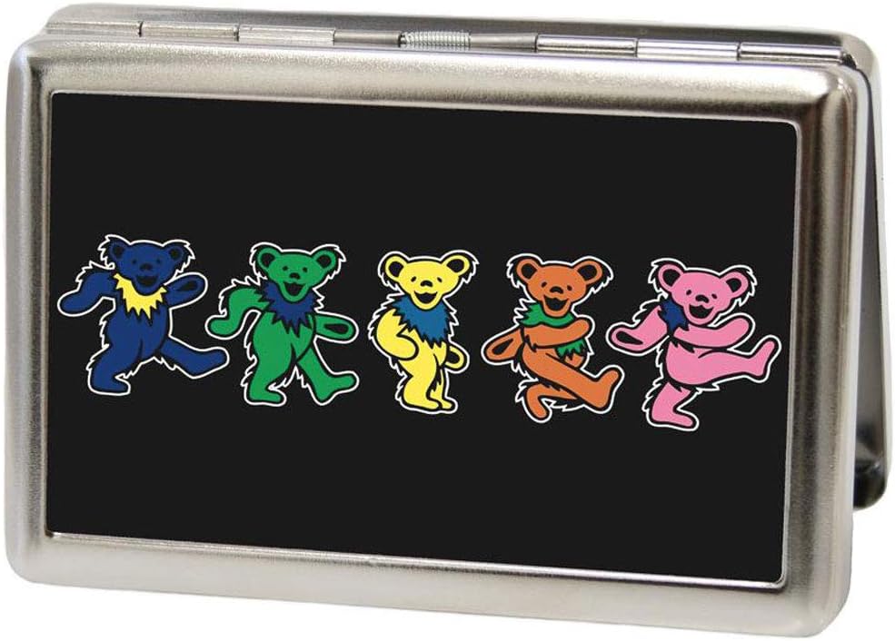 Buckle-Down Metal Wallet - Dancing Bears Fcg Black/multi Color Accessory