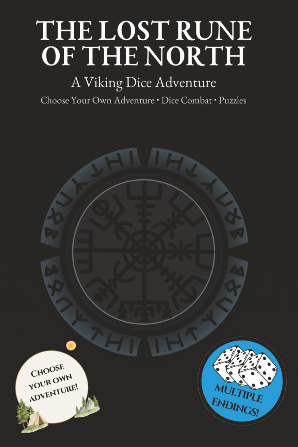 DiceQuest Adventures: The Lost Rune of the North: A Gamebook with Dice Combat & Puzzles
