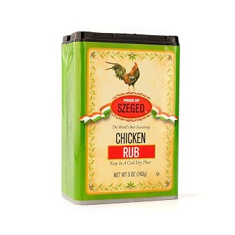 Pride of Szeged Chicken Rub Seasoning Spice Mix, 5oz. Tin 142g, 1-Count