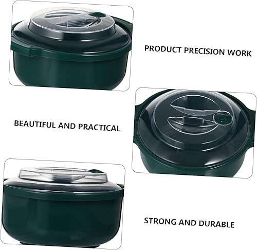 Miniatura 8 de Cuenco de preservación de microondas Recipiente de vapor para microondas Tazón de sopa Microondas Cuenco de cebolla francesa Tazón de mezcla