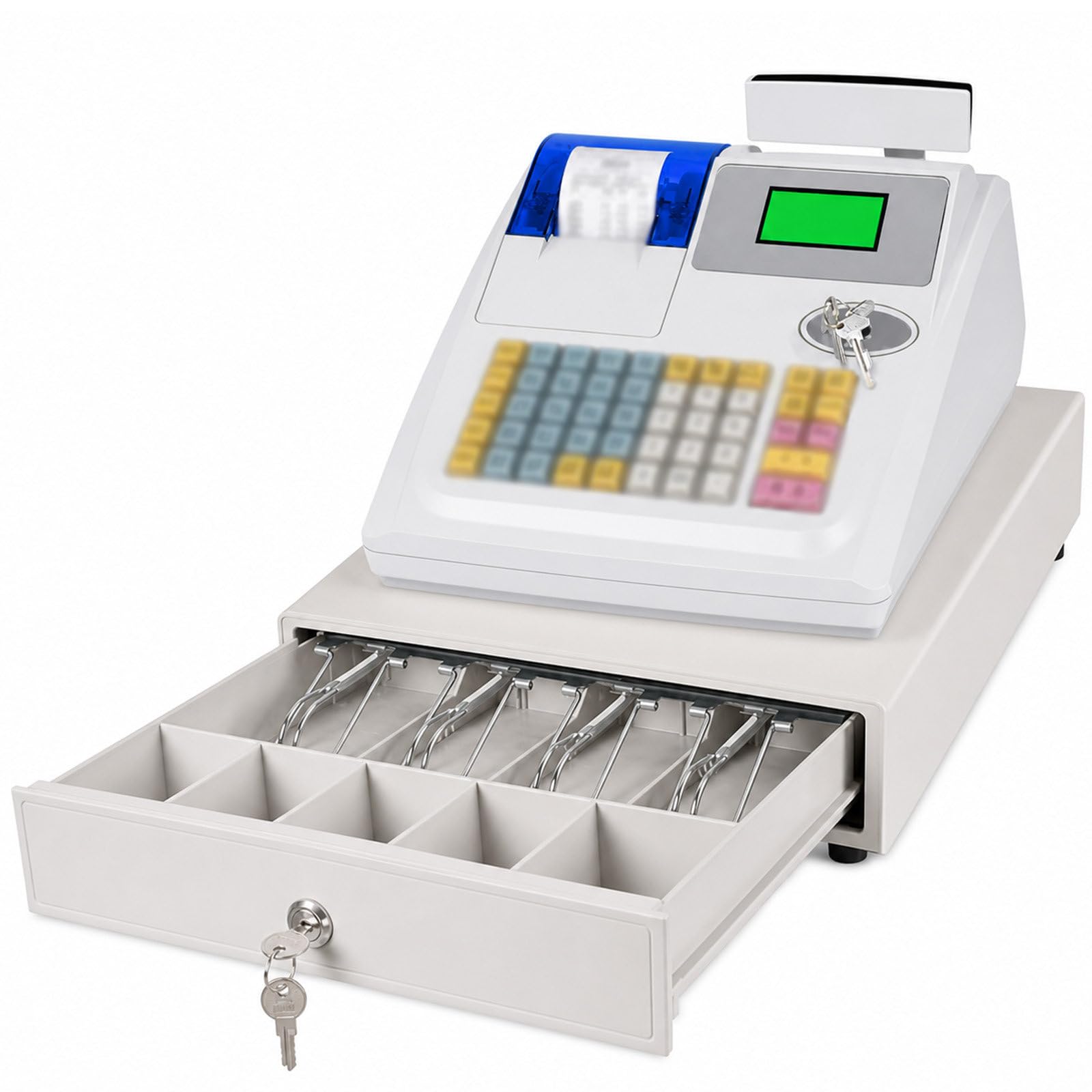 Caja Registradora para Comercio Minorista White