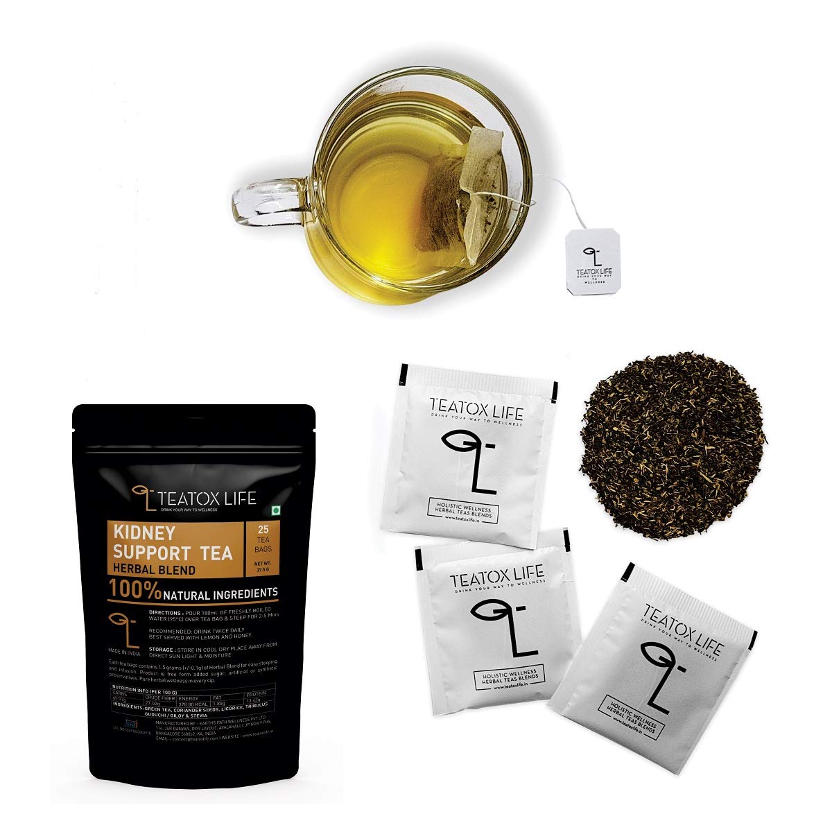 Buy Kidney Cleanse Tea All Natural al Detox and Support for Urinary