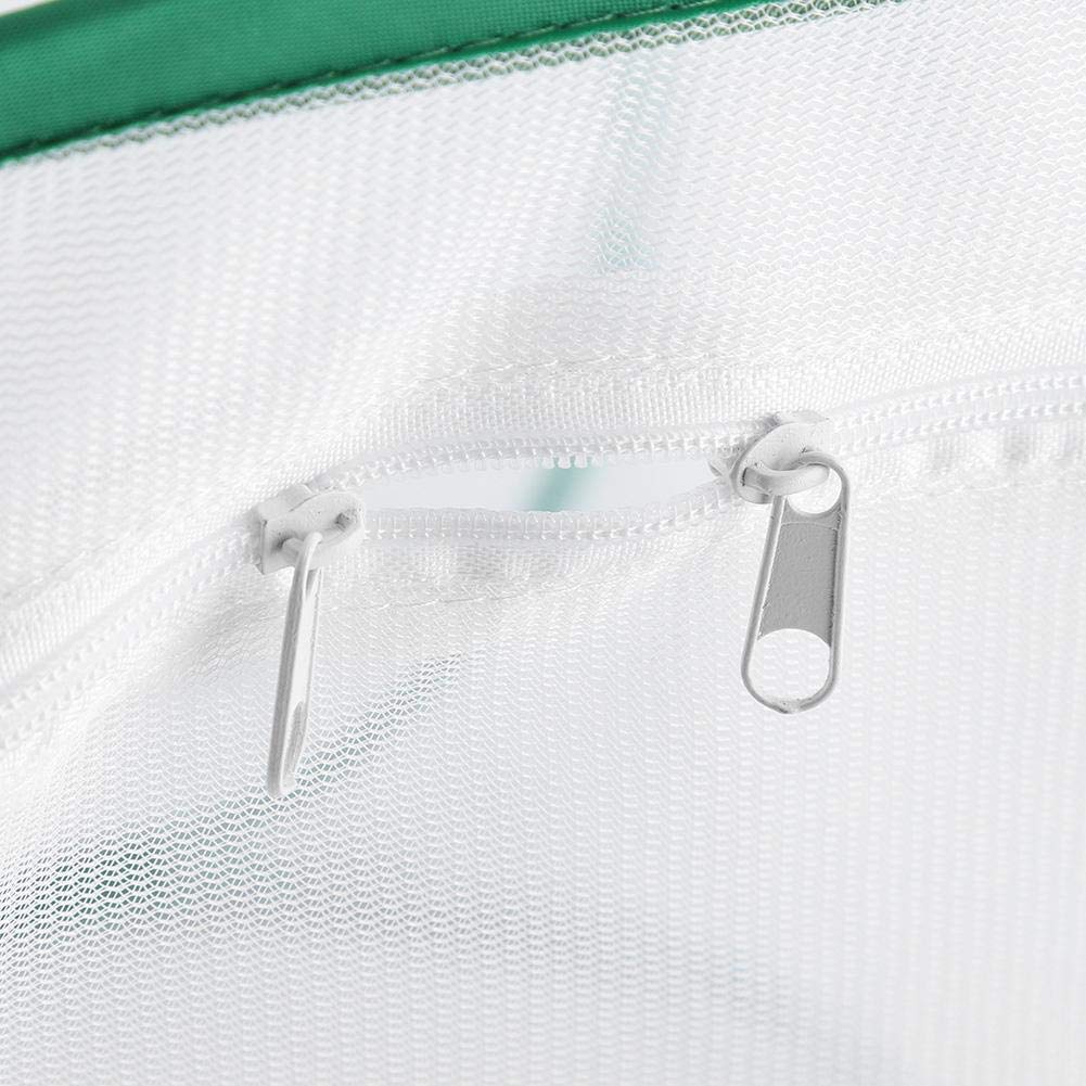 Grande Cage d'habitat pour Insectes et Papillons, Cage d'élevage ventilée avec matériau en de Fil de Polyester, Habitat Portable en Chenille, pour cultiver des Insectes (30 x 30 x 30 cm)