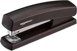 Amazon Basics Stapler with 1000 Staples - Black