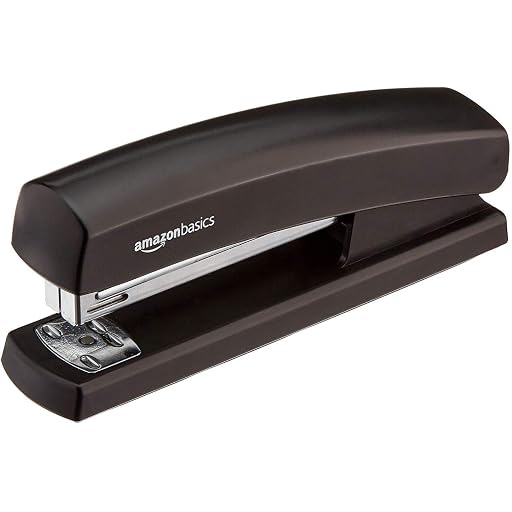 MockWares Basics Desktop Stapler with Staple Remover