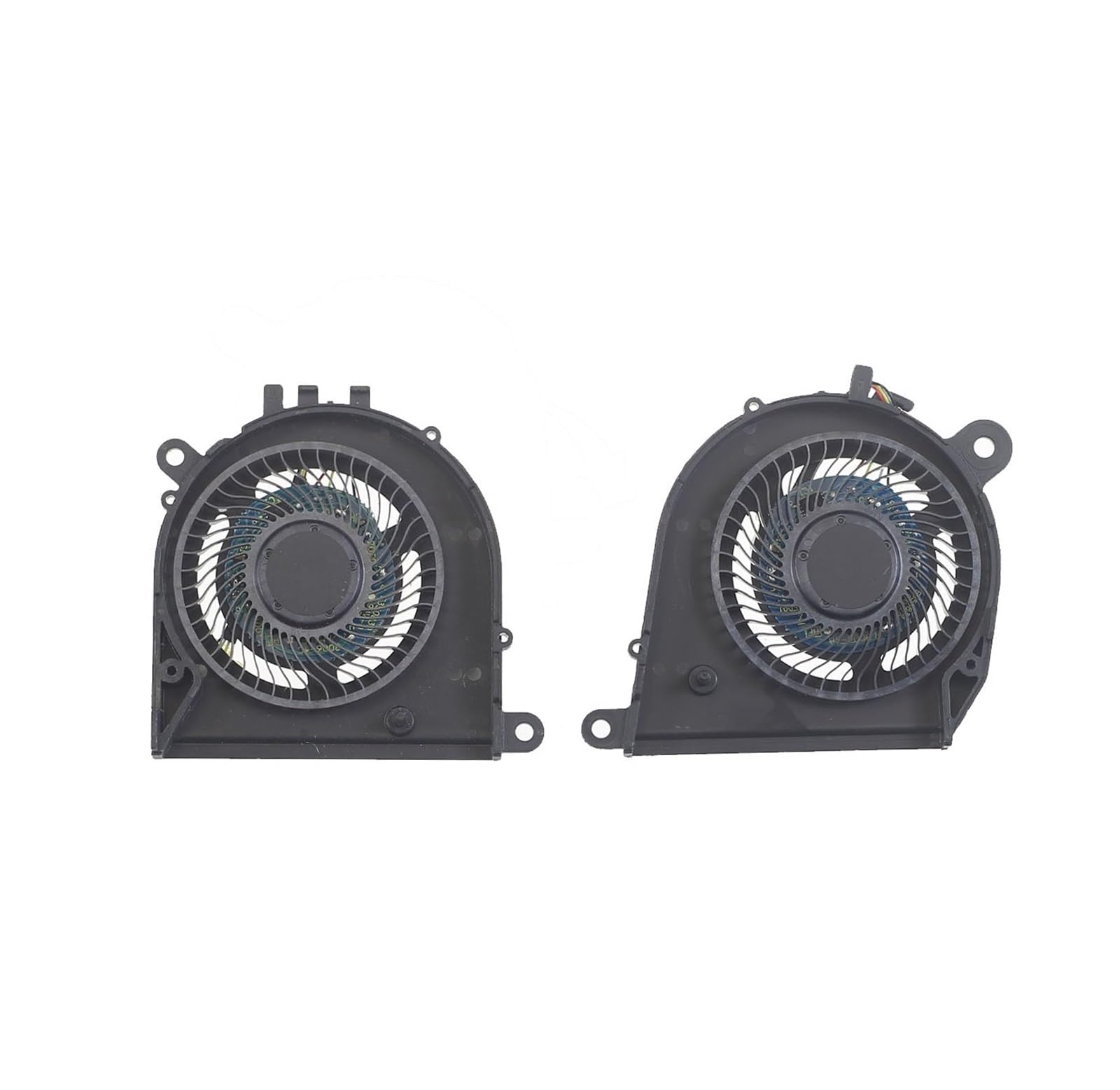 tianwandong Laptop CPU GPU Cooling Fan EG50040S1-1C241-S9A EG50040S1-1C251-S9A DC5V 2.25W 4Pin for x360 1040 G7 M16006-001(SET)